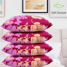 Ultra Soft Luxury Microfibre Floral Sleeping Pillow Pack of 4-image-11