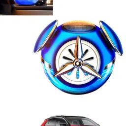 Multicolour Solar Power Air Freshner For Car Interior Decoration-279 Car Air Purifier-image-83