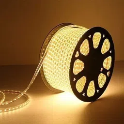 1200 LEDs 10 m White, Yellow Steady Strip Rice Lights-13