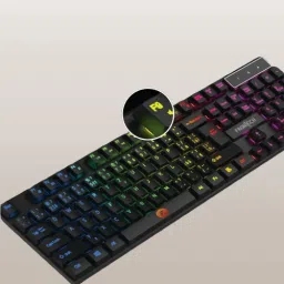 TECHNICAL DOST INDIA Dragon Warrior Wired Gaming - Keyboard, Mouse, Mouse Pad, Headphone (KB-0038) Wired USB Standard Gaming Keyboard Compatible with Desktop, iPad, Laptop, Mac, Tablet image 2