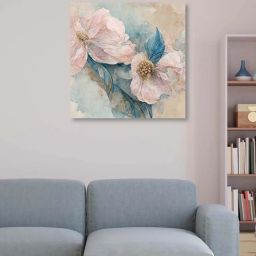 olive tree Floral Canvas Pine Wood 24x24 Art Print-picture-42