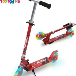 Blaze Multicolor LED Light 2 Wheels Metal Scooter-picture-26