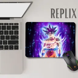 Replix Anime DBZ Goku Printed Mousepad with Smooth Mouse Control for Laptop Mousepad image 3