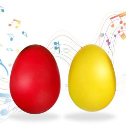 Musical Eggs Plastic Egg Shakers Music Toys Colorful Eggs for Music Learning-image-99