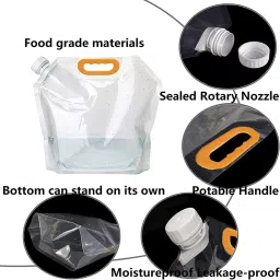 Kitchen Storage Bag, Grains Rice Moisture-Proof Sealed Bag-image-79