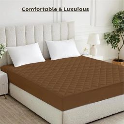 Fitted King Size Breathable, Stretchable, Waterproof Mattress Cover-image-32