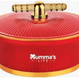 mumma's life Insulated Inner Steel Casserole, Hotpot-Chapati Box, BPA Free Thermoware Casserole image 2