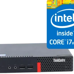 NCS Core™ i7-6700 [8MB Cache, Up to 4.00 GHz] - ThinkCentre Tiny CPU [POV] Lenovo Mini PC - Intel Core i7 (6th Generation) Processor (32 GB RAM/Intel® UHD 530 4K Graphics/1 TB SSD Capacity/Windows 11 Pro) Gaming Tower with MS Office-16