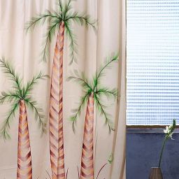 33 cm (1 ft) PVC Shower Curtain Single Curtain-image-35