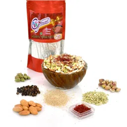 Royal Kesariya Thandai Paste Including Garnishing Mixed Nuts & Saffron,400gm-image-35