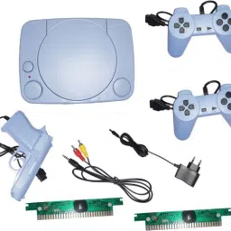GARNER 22 KIDS TV Game 8BIT Classic Console Inbuilt Game with 2 Cassette NA GB with Contra, Super Mario Bros, F1 Race, Cricket Game-picture-17