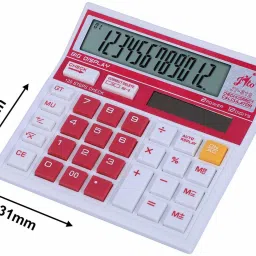 jito JT-512 White - Pink 18 Months Warranty BasicCalculator image 3