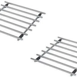2525 Chrome Square Trivet, Metal Coasters, Table top Protector,25cm x 25cm Matel Trivet-17