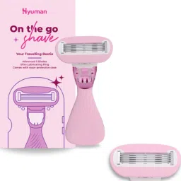 On the Go Body Razor Combo 1 Cartridge Blades/Refill, Lubricating Catridge, Women-image-91