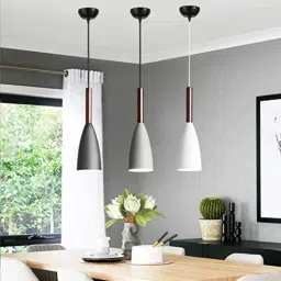 Bedroom, Living Room, Restaurants and Dining Lights (Pack of 3) Pendants Ceiling Lamp-11