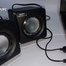 Extremus ™3.5mm USB Speaker Wired Desktop Computer Laptop Multimedia Stereo USB 2 W Laptop/Desktop Speaker image 4