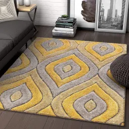 Yellow Polyester Carpet-image-5