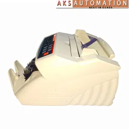 AKS AUTOMATION 2100 LED Currency Counter with Counterfeit Detection Note Counting Machine image 3