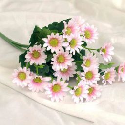Pink Polyester Artificial Flower by Art Street-picture-4