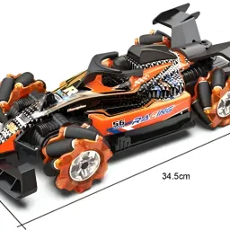 sabirat Double Spray Formula Car, 360, 1:12 Scale, 2.4GHZ, Remote Control Car With Light image 4