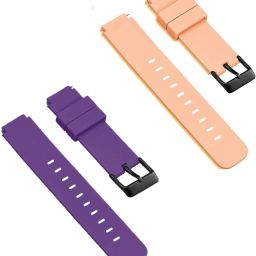 TECHWIND 19MM Vintage Silicon Watch Band/Belt for BOAT STORM, NOISE COLORFIT PRO 2/ PULSE Smart Watch Strap-image-5