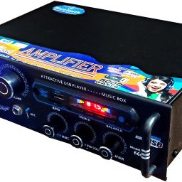 remix Full Black Digital Stereo With BT/ USB/ SD-Card /FM /AUX 5000 W AV Power Amplifier-20