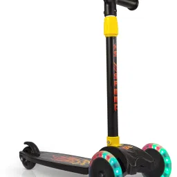 3-Wheel Kids Scooter with Adjustable Handlebar PU wheel – Toddler Ride On Toy-image-77