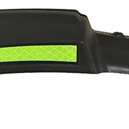 abc amol bicycle components ront & Rear Mudguard with Reflective Tape and Plastic Clamp ,Color Green Black Full Length Front & Rear Fender image 3