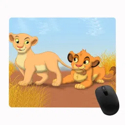 Impresion The Lion King Cartoon Printed Premium Designer Mouse Pad for Computer/Laptop (22.5cm x 19cm) - C56 Mousepad-11