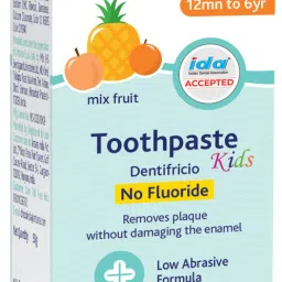 Mixed Fruit Flavour 1-6Y Baby, Preservative Free Toothpaste-image-48