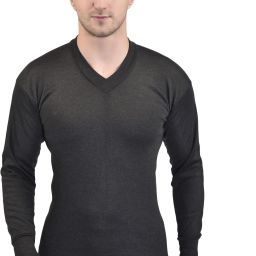 FABVIO PLUS Winter wear V neck Men Top Thermal-image-9