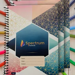 SPECTRUM A4 Notebook Single Rule 140 Pages-27