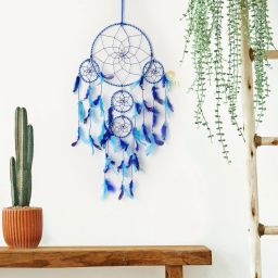 Dream catcher Wall Hanging for Living Room Bedroom Balcony Garden Decor Feather Dream Catcher-image-49
