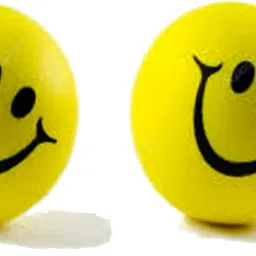 02 PCS Smiley Ball OR Soft Stress Relief Ball OR Smiley Squeeze Ball- 7 cm-picture-10