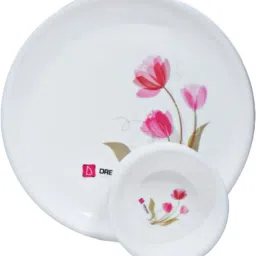 Pack of 12 Plastic Dinner Set-image-83