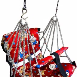 Cotton Swing for Kids, Chair Jhula for 1-3 Years Swings-16