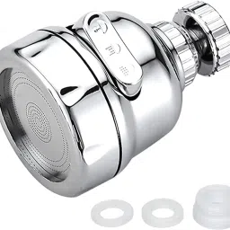 360 Degree Swivel Faucet Tap Aerator- Adjustable 3 Mode Water Saving Faucet Nozzle-24