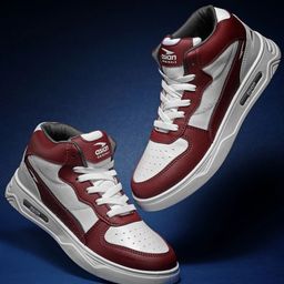 asian Casual Sneaker Shoes For Men|| Soft Cushioned Insole || Boston-11 High Tops For Men-picture-40