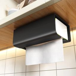Tissue Box Holder For Kitchen and Bathroom Carbon Steel Toilet Paper Holder-50