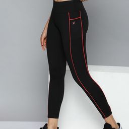 hrx by hrithik roshan Solid Women Black Tights-picture-30