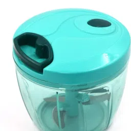 Manual 750ML Hand Vegetable Chopper with Steel Extra Sharp 5 Blades (Green) Vegetable & Fruit Chopper-28