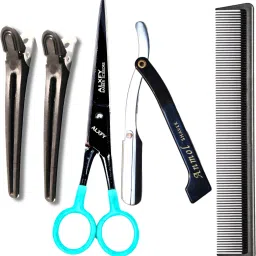 Salon Scissors Barber Scissor Hair Cutting Scissors Tools Combo Kit scissor Scissors-17