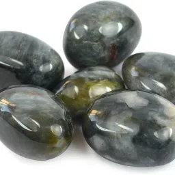 Natural Cat's Eye Tumble Stone. Charged By Reiki Grandmaster & Vastu Expert Polished Asymmetrical Crystal Stone-image-62