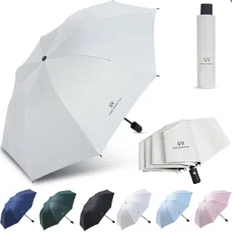 3 fold Auto Open Polyester Men/Women UV Protection Monsoon/Rainy & Sun Umbrella Umbrella-21