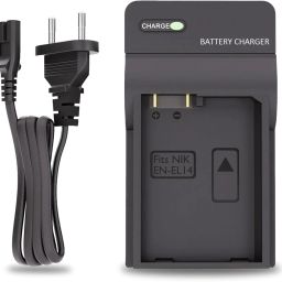 DIGICLAMBO EN-EL14A /EN-EL14 Battery Charger D3100 D3200 D3300 D3400 D3500 D5100 D5200Camera Battery Charger-picture-6