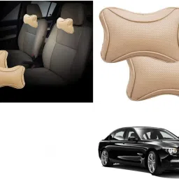 Beige Cotton Car Pillow Cushion for BMW-picture-24