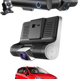 4inch 3Way Car DVR Camera 1080P Video Recorder Cameras 193 Black LCD-image-55