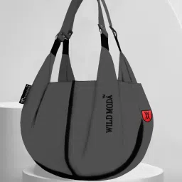 Women Grey Shoulder Bag - Extra Spacious-15