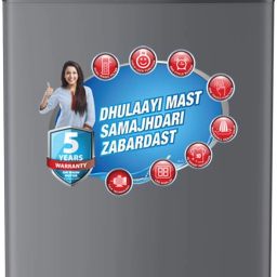 6.5 kg Fully Automatic Top Load Grey-5