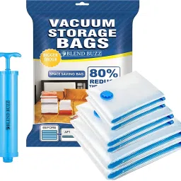 Vacuum Clothes Storage Bags – Space Saving Waterproof Organizer for Home Travel Storage Vacuum Bags-image-27